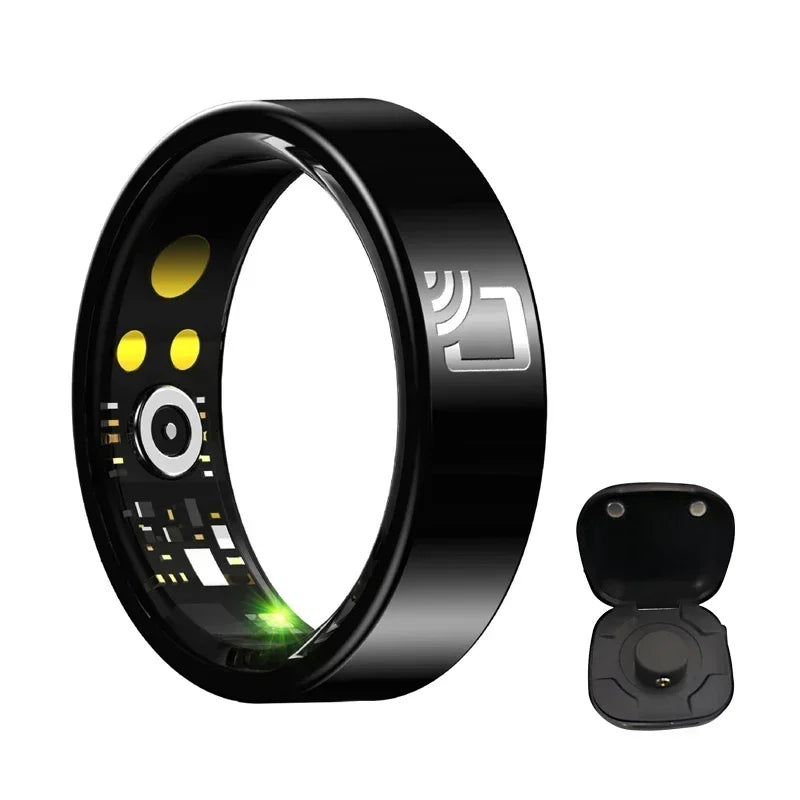 2025 TitanTek New NFC Smart Ring 5ATM Waterproof For Xiaomi Smart Ring Men Women 24H Health Monitor Gesture Control Multi-sport Function